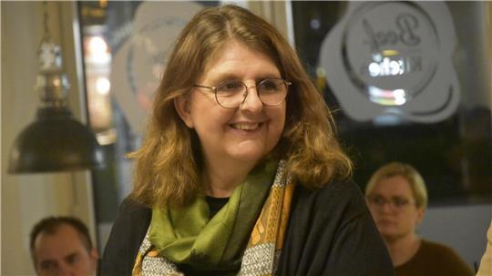 Tanja von der Bey spricht über ihre Ambitionen, Samtgemeindebürgermeisterin zu werden.