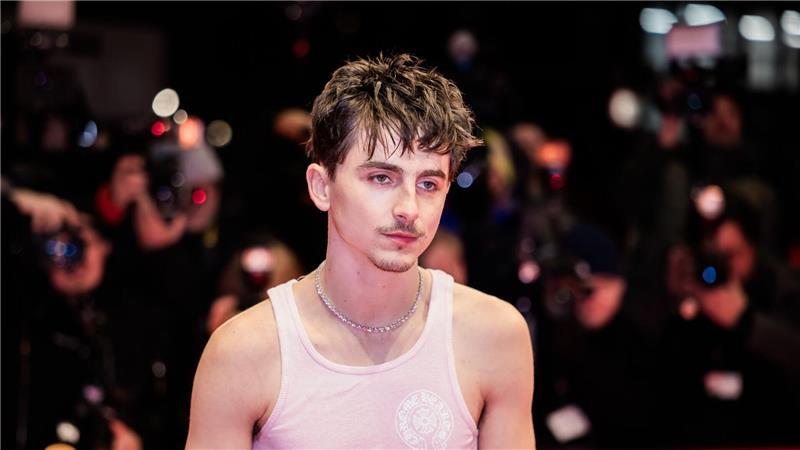 Tanktop statt Anzug: Chalamet setzt gerne auf auffällige Looks (Archivbild).
