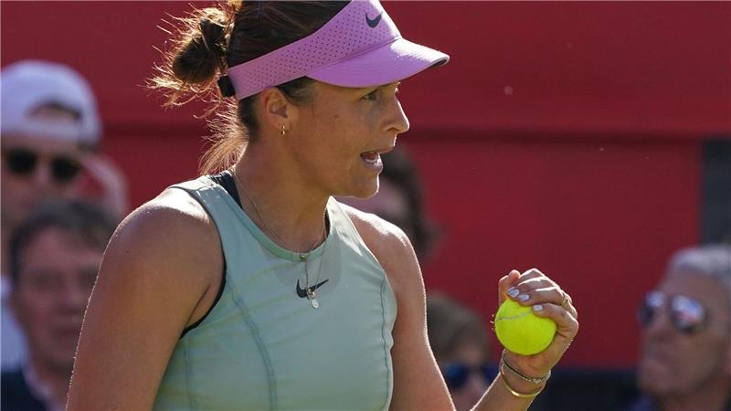 Tatjana Maria hat ihr Auftaktspiel in London gewonnen.