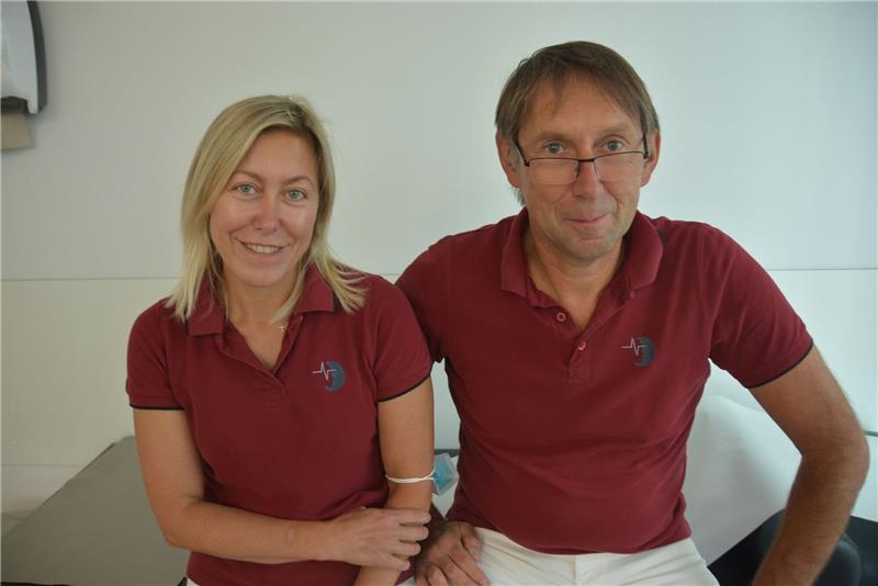 Tatjana Scholz und Dr. Peter Scholz. Foto: Stephan