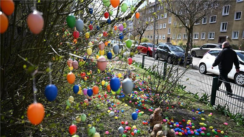 Tausende Ostereier in Charlottenburg