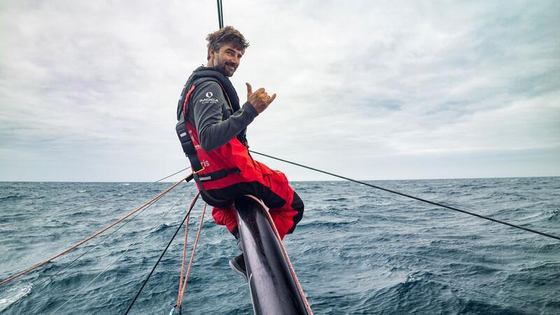Neue Flügel für Herrmann: Comeback für „Malizia-Seaexplorer“ Team Malizias Gründer und Skipper Boris Herrmann zeigt gestikuliert.