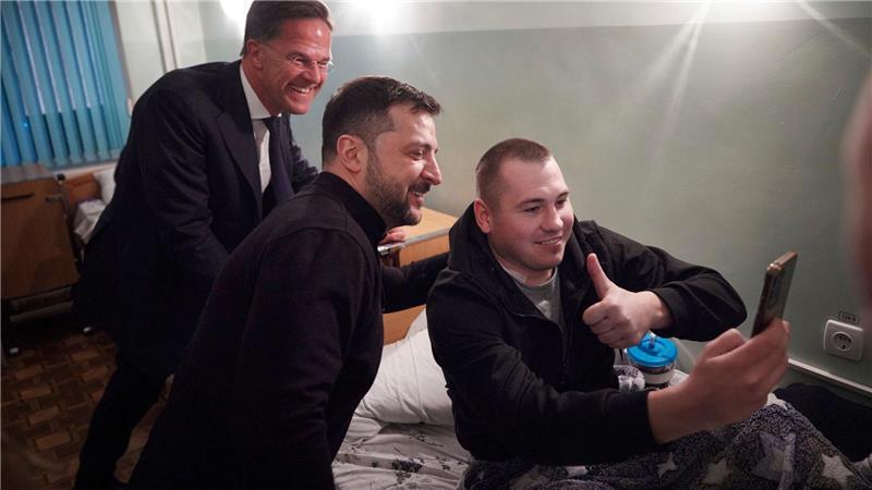 Teile der Ukraine mögen besetzt sein, aber für Präsident Selenskyj sind ihre Grenzen rechtlich nicht verhandelbar.