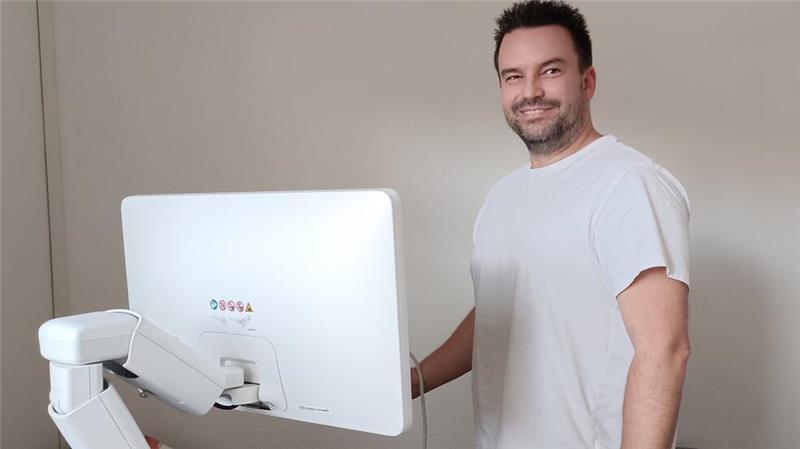 Telemedizin spielt für Florian Rau in der gesundheitlichen Versorgung der Zukunft eine große Rolle.