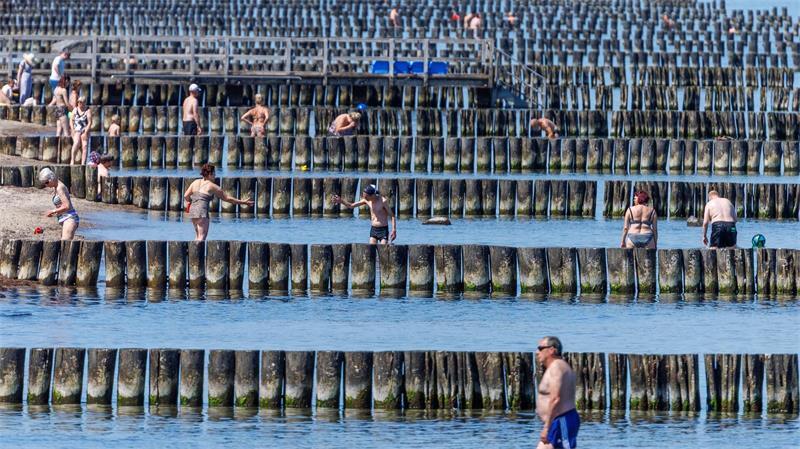 Temperaturen von über 40 Grad erwartet der DWD eher ab Freitag.