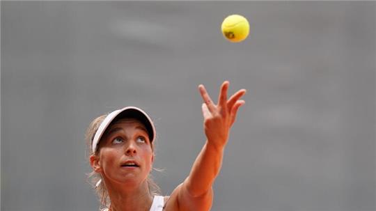 Tennisspielerin Tamara Korpatsch hatte in der ersten Runde in Hamburg mehr Mühe als gedacht.