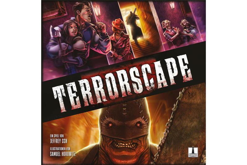 Schön gruseln – schaurige Spiele zu Halloween „Terrorscape“ ist für 2 bis 4 Spielende ab 16 Jahren konzipiert.