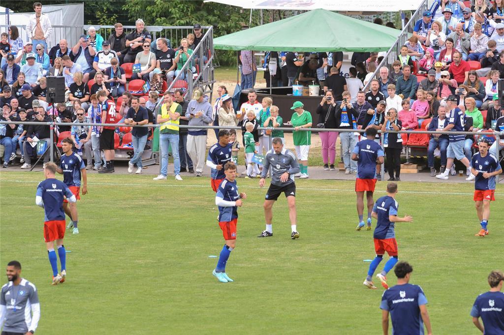 Testspiel zwischen TSV Elstorf und Hamburger SV