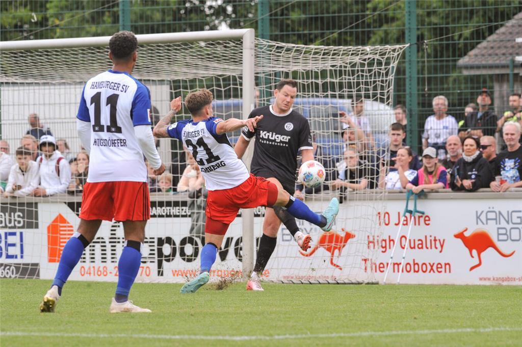Testspiel zwischen TSV Elstorf und Hamburger SV