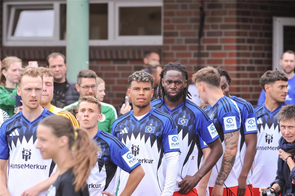 Testspiel zwischen TSV Elstorf und Hamburger SV