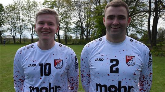 Thilo Löhden (links) und Nick Poppe vom MTV Wangersen stehen im Kader der deutschen U21.