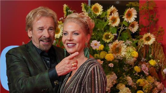 Thomas Gottschalk und Karina Mroß im September in Berlin. (Archivbild)