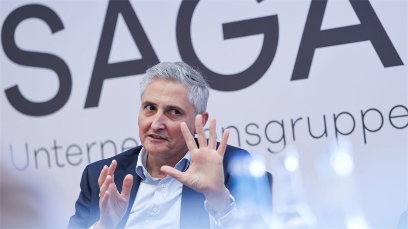 Thomas Krebs ist seit Oktober 2015 Vorstandssprecher der Saga. 