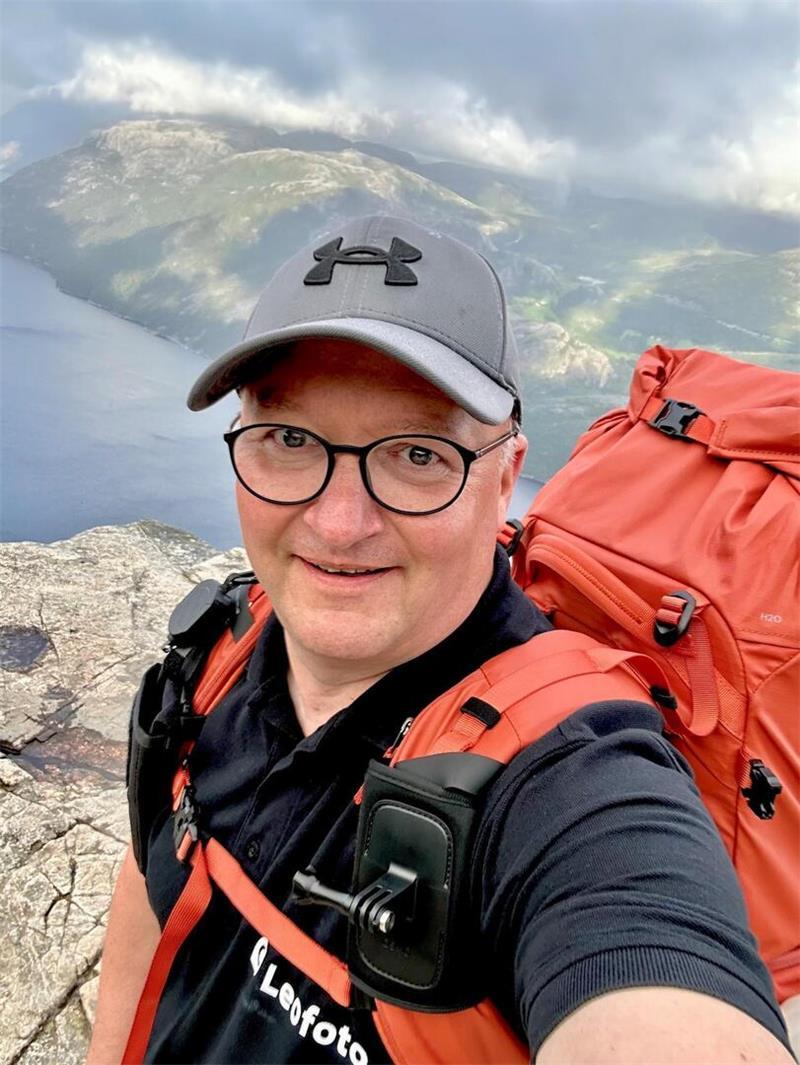 Thomas Krey unterwegs in Norwegen.