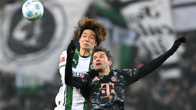 Bayern nach Sieg beim Angstgegner Herbstmeister Thomas Müller spielte für den erkrankten Jamal Musiala.