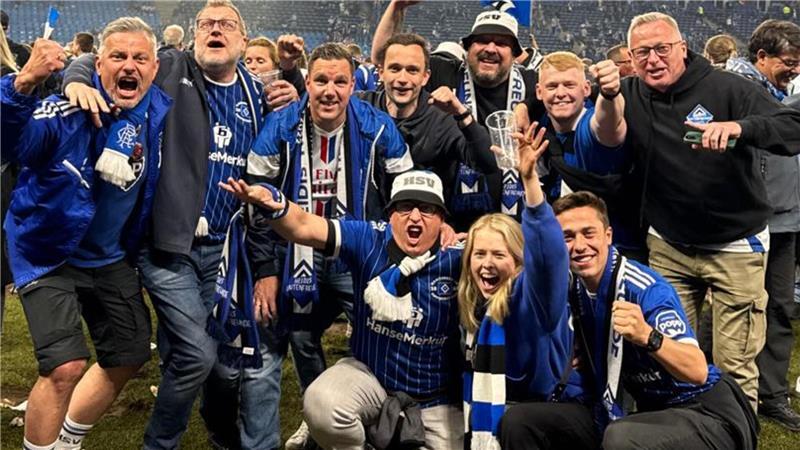 Thomas Rolff und seine Freunde.