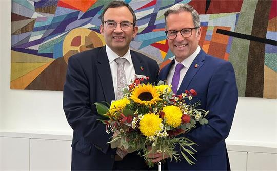 Thorsten Heinze bleibt Erster Kreisrat und Stellvertreter von Kai Seefried.