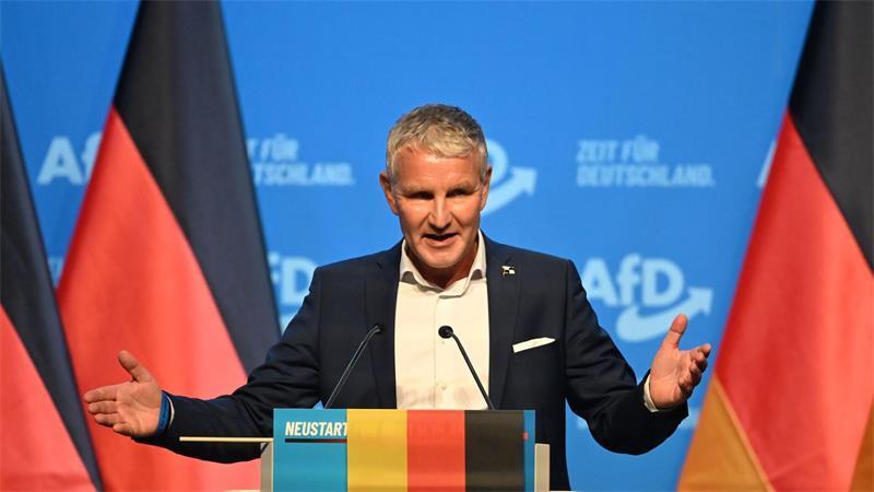 Thüringens AfD-Chef Björn Höcke hat Sahra Wagenknecht aufgefordert, Ministerpräsidentin in Thüringen zu werden. (Archivbild)