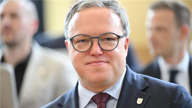 Thüringens Regierungschef Mario Voigt fordert ein digitales Erwachsenwerden. (Archivbild)