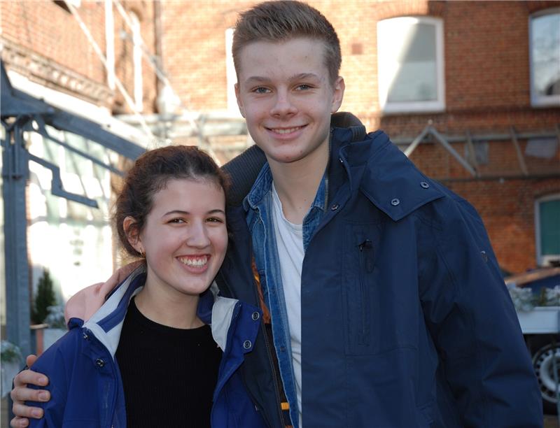 Tiana Nelson aus Australien ist zwei Monate Gast bei Laurids Bauer in Buxtehude. Foto Felsch