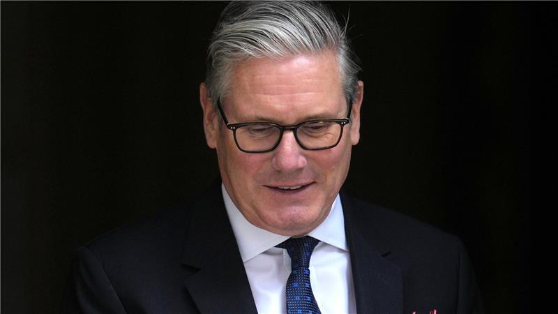Burnham zurück in Westminster – was macht Premier Starmer? Tief in der Krise: Der britische Premierminister Keir Starmer. (Archivbild)
