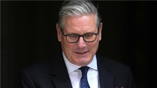 Tief in der Krise: Der britische Premierminister Keir Starmer. (Archivbild)