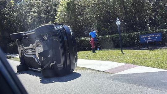 Tiger Woods wurde in Jupiter Island in einen Autounfall verwickelt.