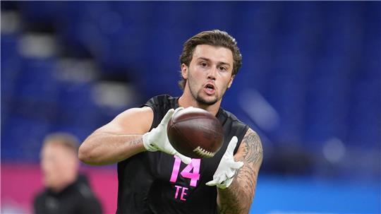 Tight End Marlin Klein wurde von den Houston Texans im NFL-Draft bereits in der zweiten Runde ausgewählt. (Archivbild)