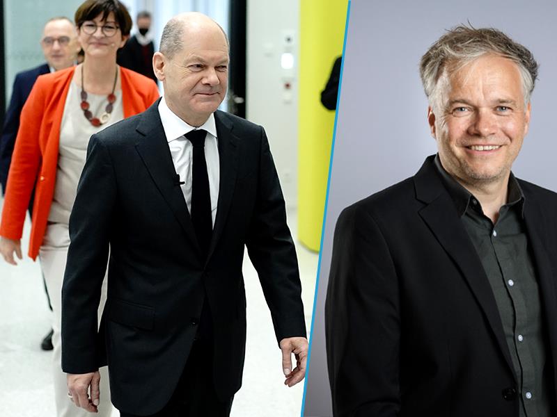 Acht Jahre Kanzler? Ball flach halten, Herr Scholz! Tim Braune.