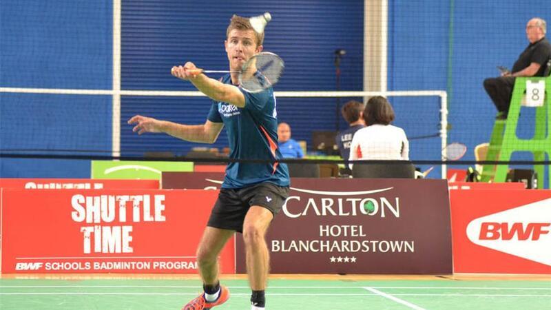 Tim Haller startete auf vielen internationalen Turnieren, hier 2019 in Irland.
