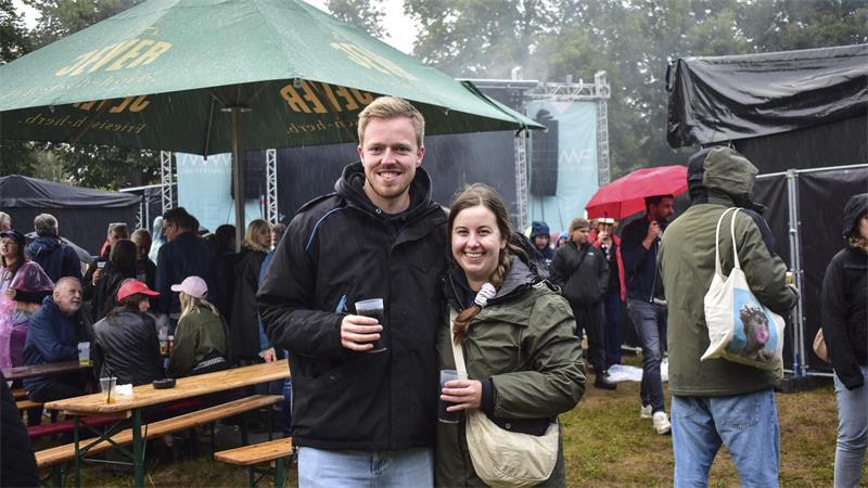 Tim Postels und Freundin Tessa Meyer kommen aus dem Nachbarkreis zum MAMF.