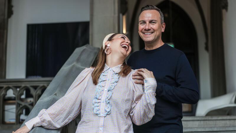 Tim Raue und seine Frau Katharina arbeiten zusammen.