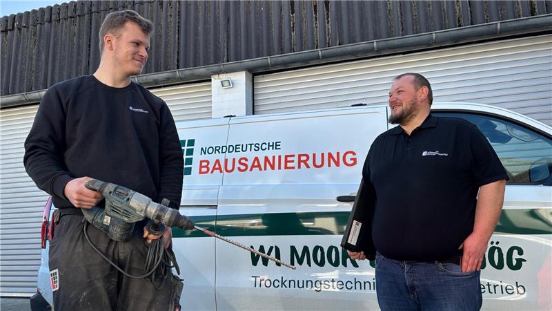 Tim Schlichting (rechts) hat Brian Häßler ausgebildet.