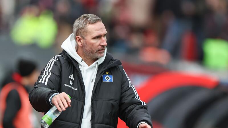 Rückrunden-Start auf Schalke: Walters 100. Spiel als Trainer Tim Walter, Trainer vom HSV.