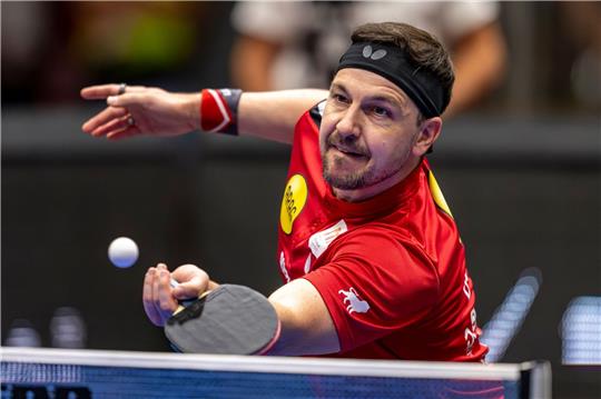 Timo Boll erlebte gegen Polen einen wechselhaften Abend.