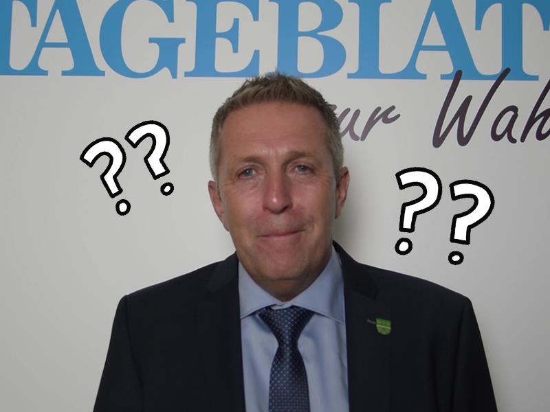 Bringt er als Schornsteinfeger Glück? Timo Gerke im "Fragensprint" Timo Gerke im Fragensprint.
