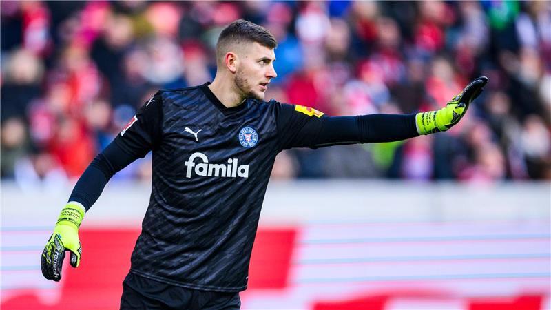Torwartfrage bei Holstein Kiel noch nicht entschieden Timon Weiner war in der vergangenen Saison Stammkeeper von Holstein Kiel.