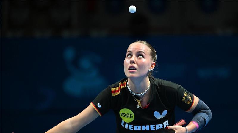 Kaufmann jubelt: Zehnter EM-Titel für Tischtennis-Team Tischtennis-Star Annett Kaufmann.