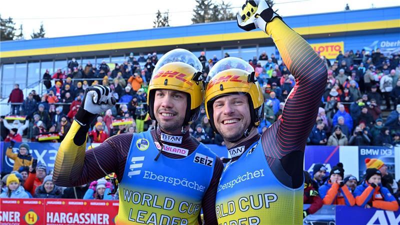 Wer gewinnt bei Olympia Gold für Deutschland? Tobias Wendl und Tobias Arlt wollen ihre Bilanz von bislang sechs Goldmedaillen ausbauen.