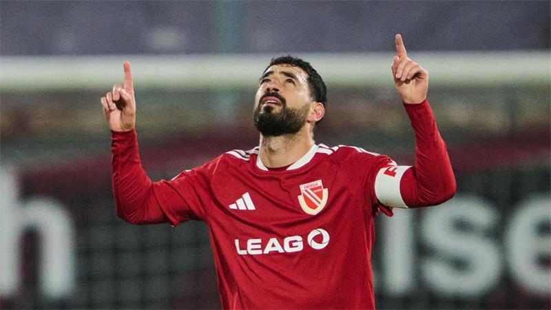 Tolcay Cigerci traf zum 1:0 für Cottbus.