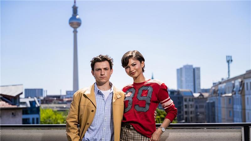 Tom Holland und Zendaya kamen für ein Fanevent nach Berlin.