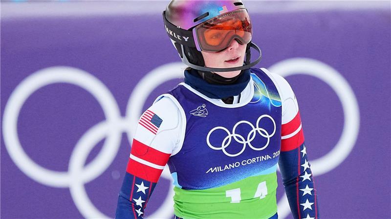 Topfavoritin auf Gold - und am Ende nur Vierte: Mikaela Shiffrin.