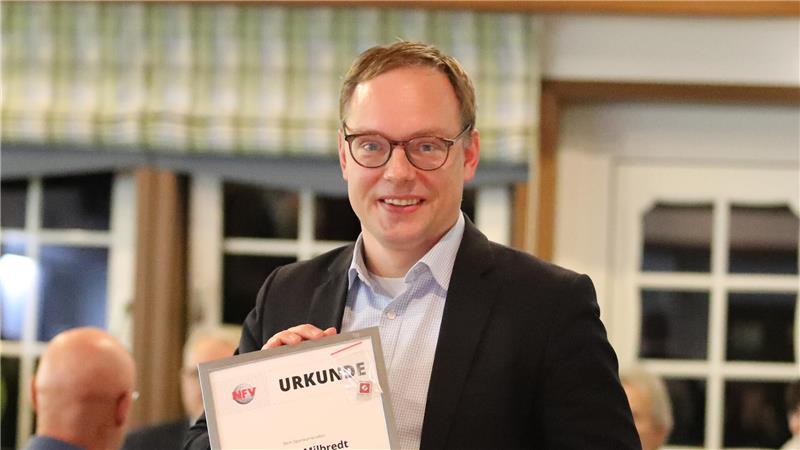 Helden abseits des Fußballplatzes: Die besten Ehrenamtler im Kreis Stade Torben Milbredt vom VfL Güldenstern Stade.