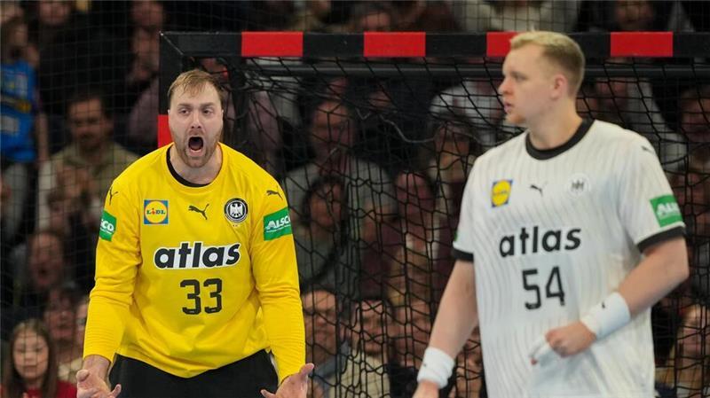 Torhüter Andi Wolff beschwerte sich lautstark über den Auftritt seiner Mitspieler.