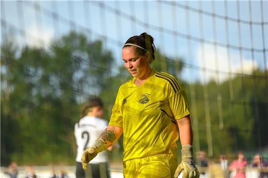 Torhüterin Anna-Lena Lünsmann steht vor dem Comeback. Foto: Schmietow