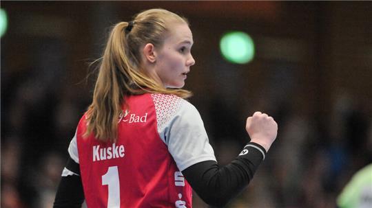 Torhüterin Laura Kuske war mit elf Paraden die überragende Spielerin des BSV.