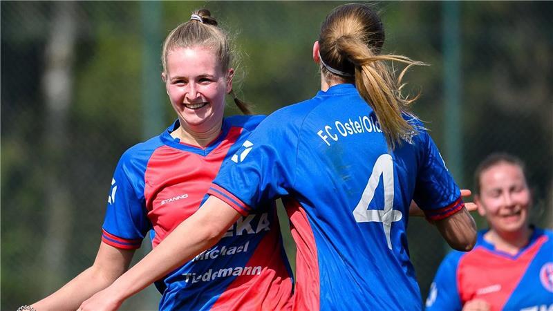 Torjägerin Laura Hellwege und O/O wollen den Bezirkspokal gewinnen.