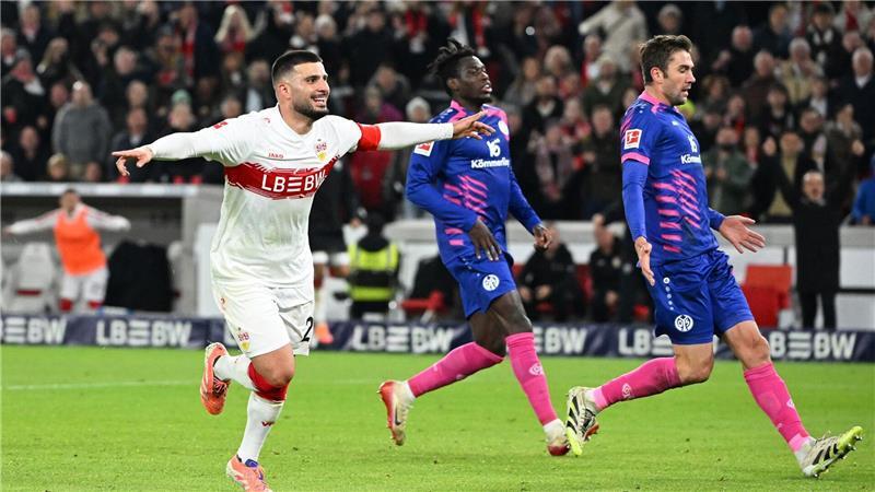 Nach medizinischem Notfall: VfB bezwingt Mainz mit 2:1 Torschütze zum 2:1: Deniz Undav