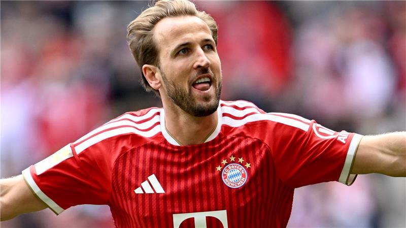 Torschützenkönig Harry Kane vom FC Bayern traf auch am letzten Spieltag der Saison.