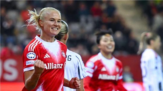 Torschützin vom Dienst: Münchens Pernille Harder. (Archivbild)